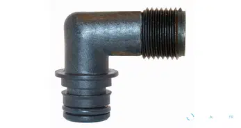 Kit de raccordement 90° vers 1/2" BSP